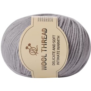 Conjunto de abrigo, bufanda y sombrero de ganchillo multicolor, hecho de hilo de lana suave de alta torsión, adecuado para alfombras y costura - Product Image 4