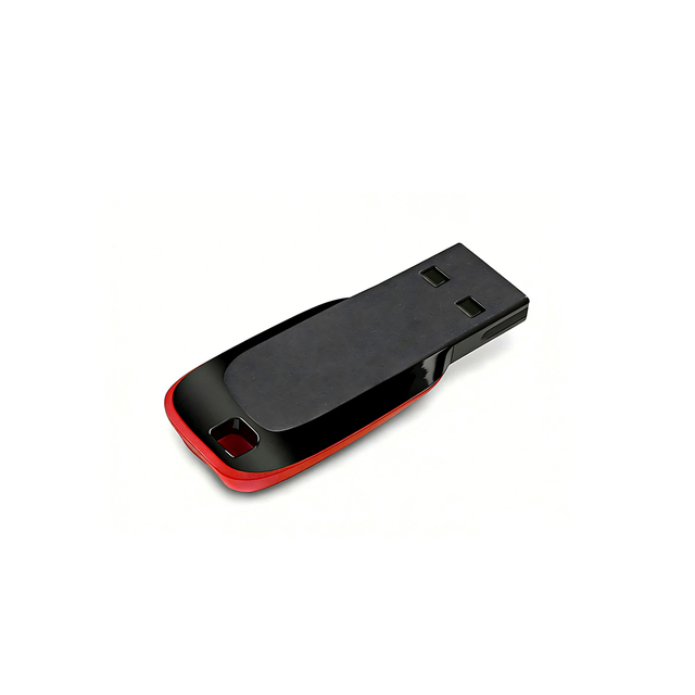New High Speed USB 2.0 Flash Drive 128MB-64GB Black Red Promotional Gift for PC Mobile Phone with 2-Year Warranty