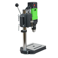 Perceuse à colonne de table compacte MINIQ BG-515605, 5 vitesses, 750W, mini perceuse verticale en alliage d'aluminium, 1,5-13mm, 650-3000 tr/min, mandrin 240mm