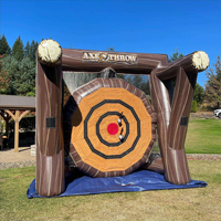 Structure Gonflable Commerciale en PVC 0,55 mm, Garantie 3 Ans, Installation Facile, Taille Personnalisable, Idéale pour Location de Fêtes et Carnavals