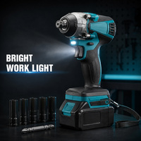Perceuse-visseuse sans fil Qinyuan NEW 20V, sans balais, rechargeable, embout hexagonal 1/4'', visseuse à chocs 3 vitesses, format compact, outil de fixation rapide