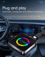 Adaptateur Carplay AI Box Android Auto sans fil 2 Go 16 Go/4 Go 32 Go pour iOS Android 13