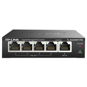 Commutateur PoE Gigabit complet <span class=keywords><strong>TP</strong></span>-<span class=keywords><strong>LINK</strong></span> TL-SG2008MP avec gestion réseau Web, 8 ports RJ45 10/100/1000BASE-T - Product Image 4