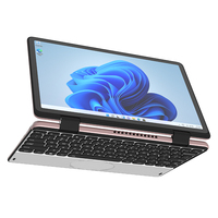 Nouvel ordinateur portable à écran tactile fin 11 pouces Intel N100 Quad Core Win11 Ordinateur portable gris Netbook 360 PC portable pour le bureau