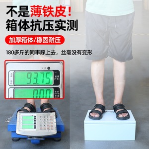 Boîte de distribution triphasée basse tension 380V IP54 grise, étanche, murale, pour la protection des équipements électriques en extérieur - Product Image 1