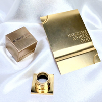 Étiquettes adhésives en aluminium de haute qualité avec code-barres, code QR et numéro de série pour usage personnalisé, étanche, pour parfums et artisanat