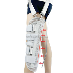 Orthèse orthopédique médicale de fixation de l'articulation du genou orthèse de soutien d'immobilisation de jambe réglable - Product Image 2