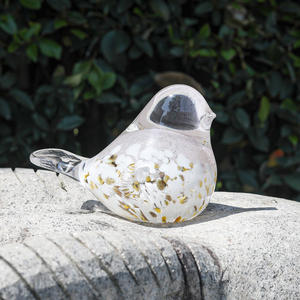 Figura de Pájaro de Cristal Hecha a Mano, Pulida, Ecológica, con Estampado Animal, Regalo de Navidad o Cumpleaños, Animales Decorativos Coleccionables - Product Image 4