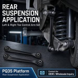 1KD501529A 1KD501530A Brazo de control de suspensión trasera y barra de dirección para VW <span class=keywords><strong>Golf</strong></span> Magotan Audi A3 Q3 <span class=keywords><strong>Repuestos</strong></span> para automóviles - Product Image 5