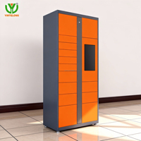 Casier intelligent extérieur Yinlong OEM pour colis express, livraison de colis intelligente pour appartements, campus, boîte de ramassage de colis express