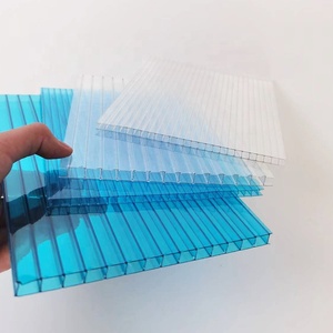แผ่นโพลีคาร์บอเนตผนังสองชั้นแบบใสขนาด8มม. สำหรับ<span class=keywords><strong>หลังคา</strong></span> - Product Image 2