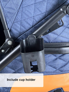 Poussette bébé pliable portable, landau, poussette, chariot, siège <span class=keywords><strong>auto</strong></span> 3 en <span class=keywords><strong>1</strong></span> pour les voyages - Product Image 4