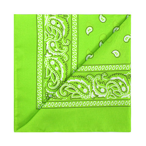 وشاح رأس فاخر من القطن 100٪ بملمس ناعم، وشاح مربع من الساتان للرقبة بتصميم البندانا مع طباعة مخصصة للنساء والفتيات - Product Image 4