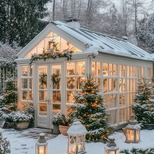 Véranda en alliage d'<span class=keywords><strong>aluminium</strong></span> avec toit personnalisé en verre trempé, solarium, serre pour jardin, patio, design élégant et moderne - Product Image 3