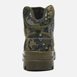 Bottes montantes décontractées pour hommes, camouflage, respirantes, imperméables, légères, en polyester, à lacets, pour l'extérieur, vente en gros - Product Image 5