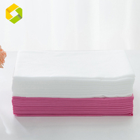 Draps de massage jetables non tissés roses pour salon de beauté, 10 pièces, pour hôpitaux et usage domestique, draps unis de haute qualité