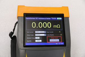 HVHIPOT 휴대용 변압기 <span class=keywords><strong>DC</strong></span> 권선 저항 테스터 10A GDZRC-10H 단상 DWR 테스터 - Product Image 5