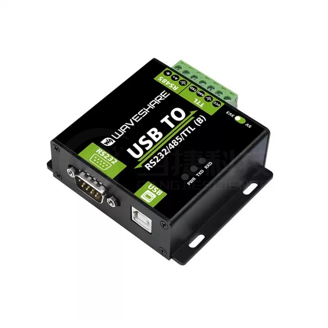 USB to RS232/RS485/TTL UART Communication Module, Serial Port Bidirectional, Industrial Grade with Isolation