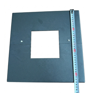 Cache-ancrage robuste en aluminium pour poteau divisé en 2 parties, 4 et 5 pouces, carré et rond, pour <span class=keywords><strong>parking</strong></span> - Product Image 2