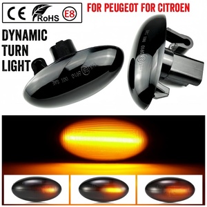 Clignotant latéral <span class=keywords><strong>dynamique</strong></span> à LED pour Peugeot 307/206/207/407/107/607 & Citroën C1/C2/C3/<span class=keywords><strong>C5</strong></span> - 12V - Garantie 1 an - Product Image 3