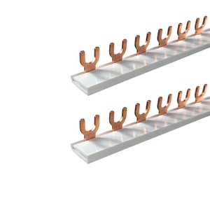 شوكة من نوع النحاس الكهربائي/محطة بموصل الحافلة طراز u 63A - Product Image 3