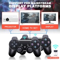 Manette de jeu portable tendance pour mini-téléviseur, console rétro de jeu vidéo HD pour PSP, manette sans fil à deux joueurs