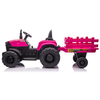 Tracteur jouet électrique 12V pour enfants, voiture porteur avec batterie, lumières et musique, pas cher, vente en gros