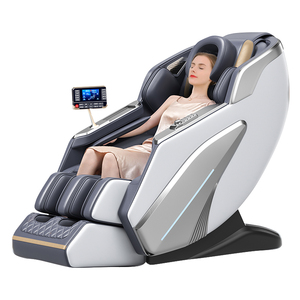 Fauteuil de massage musical de luxe C101 à gravité zéro avec <span class=keywords><strong>cuir</strong></span> PU, compresseur d'air, design pliable, chauffage portable à commande au pied - Product Image 2