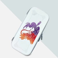 Étui de transport portable tout-en-un, étanche, fin, rigide, avec grand espace de rangement pour Nintendo Switch OLED