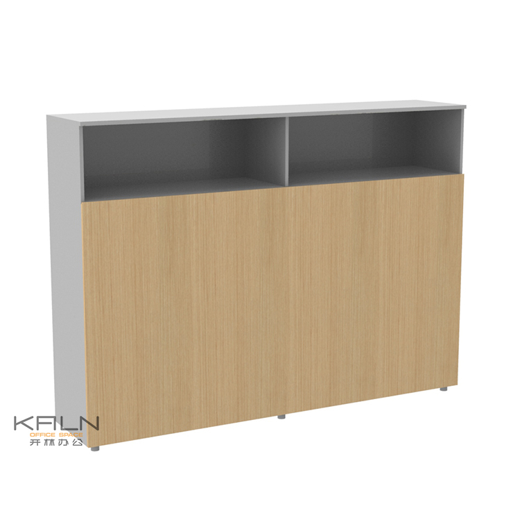 Haute qualité en bois de luxe patron patron PDG ordinateur bureau avec retour armoire