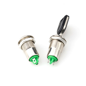 Ks-02 สวิตช์โรตารี 12 มม. 1 ไม่มี 12v ล็อคอิเล็กทรอนิกส์สำหรับอุปกรณ์อิเล็กทรอนิกส์กันฝุ่นไอพี 31 - Product Image 2