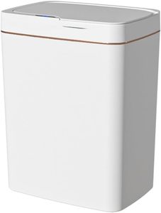 Intelligent Automatic Induction Trash Can with Lid Multi-Zone Classification <b>Square</b> Bucket Design for Home Kitchen Bathroom Use - Product Image 1
