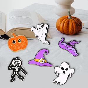 ¡Venta al por mayor! Zapatos de plantas tropicales Stranger Things de huevo de Halloween de cereza de Navidad, alfileres de esmalte suave, venta al por mayor de 2017 - Product Image 6