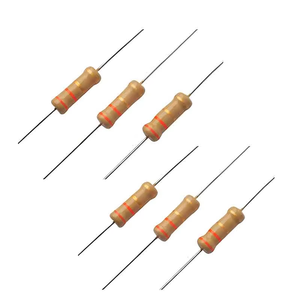 Mới thông qua điện trở màng kim loại lỗ 0.1-22m 1W-2W 1/4W 5% hệ số nhiệt độ thấp tần số cao - Product Image 6