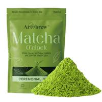 Matcha en Polvo de Grado Ceremonial, Natural, Cumple con las Normas de EE. UU. y la UE, Libre de Pesticidas, Probado por SGS y Eurofins, Té Verde a Granel, Marca Privada