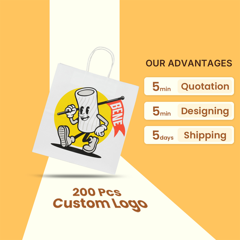 Small MOQ Customized Kraft Paper Gift