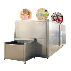 Promociones de fábrica Congelador de baja temperatura/Máquina de congelación de túnel/Línea de congelación de nitrógeno líquido espiral gran congelación - Product Image 5