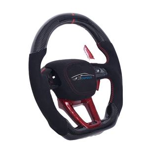 Volant rouge en Fiber de carbone pour <span class=keywords><strong>Audi</strong></span> Q3 <span class=keywords><strong>Q5</strong></span> - Product Image 1