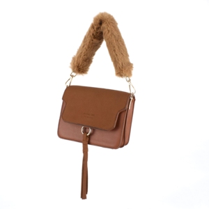 Meetee F-S001 Tracolla Singola da 40 cm, Borsa a Tracolla Portatile in Peluche, Accessori per Borse con Catena, Cinghia in Pelliccia per Borsa - Product Image 2