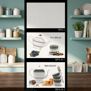 Carreaux muraux 3D japonais pour cuisine et salle de bain 300x450mm en céramique émaillée finition brillante, briques réfractaires pour design intérieur et extérieur - Product Image 6