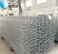 BESCA – Plateau de câblage en treillis métallique galvanisé, direct usine, approuvé ISO et NEMA, idéal pour la gestion des câbles commerciaux et informatiques