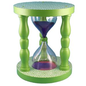 Taburete con Reloj de Arena de 15/30/60 Minutos para Descanso o Gestión del Tiempo - Product Image 1