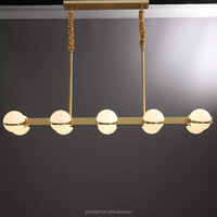 Lustres modernes de luxe léger pour salons, escaliers, salles à manger, hôtels. Lampes en cristal et en cuivre, fabrication sur mesure directe d'usine.