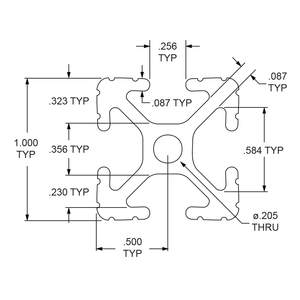핫 세일 6063 합금 알루미늄 LED 프로파일 라이트 바 브로치드 와이어 <span class=keywords><strong>EDM</strong></span> 스테인리스 스틸 호환 CNC 가공 LED 스트립용 - Product Image 2