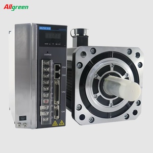 ออลกรีน เซอร์โว 380V 5.5KW 1500RPM 35N.m 23 บิต 3 เฟส ชุดขับเคลื่อนเซอร์โวมอเตอร์ AC พร้อมเบรก 180M26020B+M1534P - Product Image 1