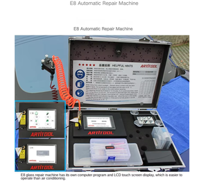E8 Kit <span class=keywords><strong>di</strong></span> riparazione del parabrezza all'ingrosso della <span class=keywords><strong>fabbrica</strong></span> | Pompa tedesca + resina americana | Set <span class=keywords><strong>di</strong></span> ripristino del vetro automatico ad alta efficienza - Product Image 3
