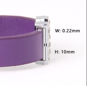 조절 가능한 PU 가죽 블링 10MM 라인스톤 다이아몬드 DIY 이름 맞춤형 강아지 목걸이 - Product Image 4