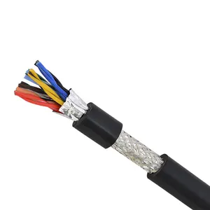 国标电源线RVSP双绞线屏蔽电缆4*0.5平方机械设备控制线