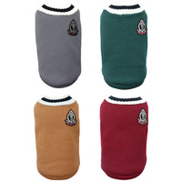 Costume de chat solide pour animaux de compagnie pull de noël automne hiver pour petits chiens chaton pull chiot gilet vêtements Kitty veste tenues