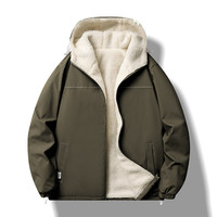 Veste d'hiver personnalisée pour homme, veste en duvet à capuche, veste décontractée tendance pour l'extérieur, veste en duvet coupe-vent tendance